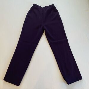 Vintage purple wool pants
